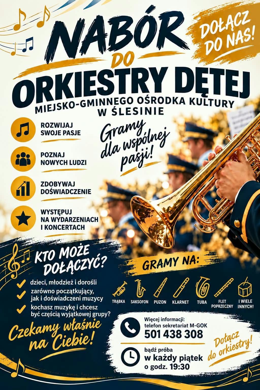Dołącz do orkiestry MGOK