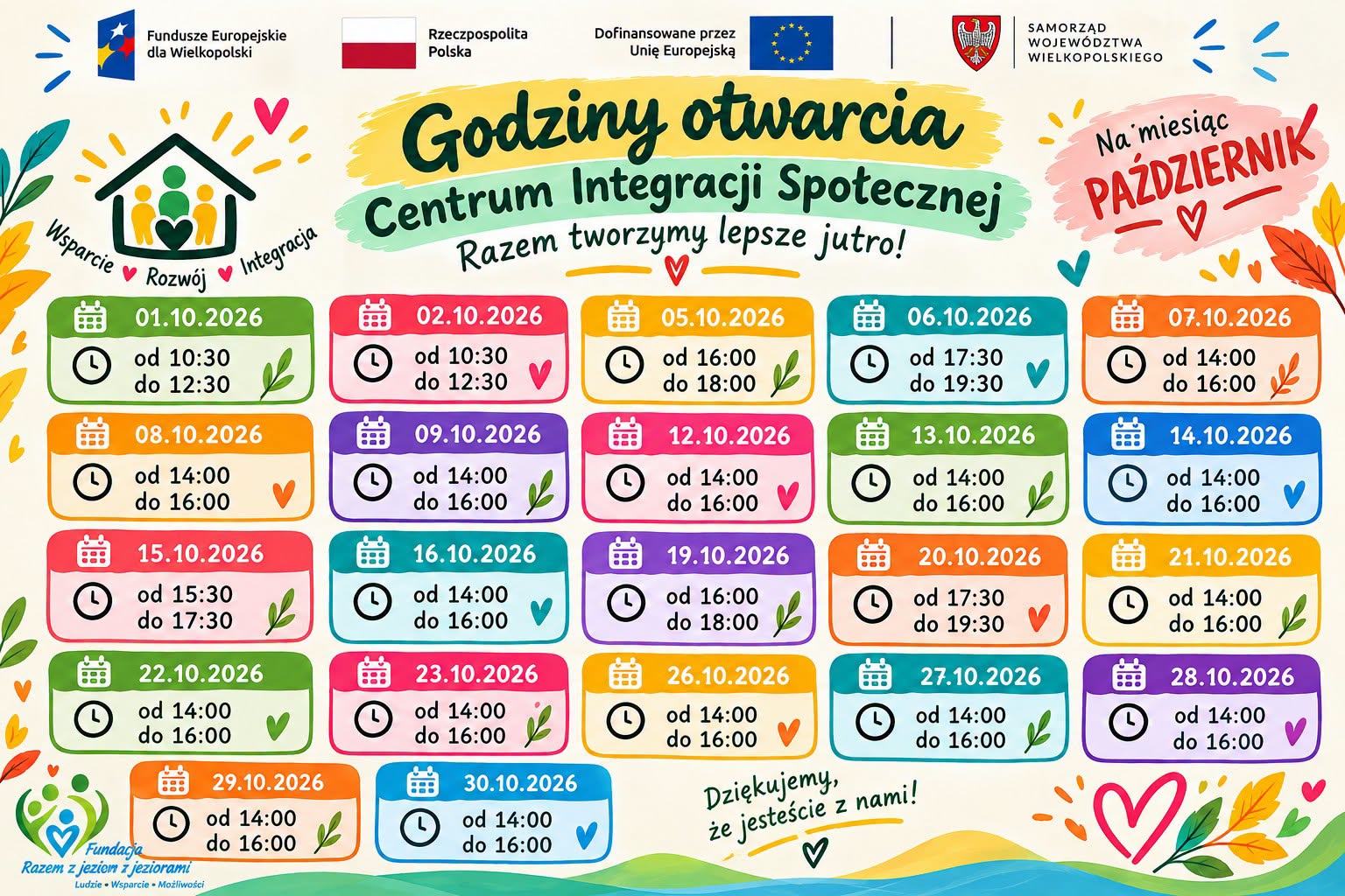 Zapraszamy do Centrum Integracji Społecznej!