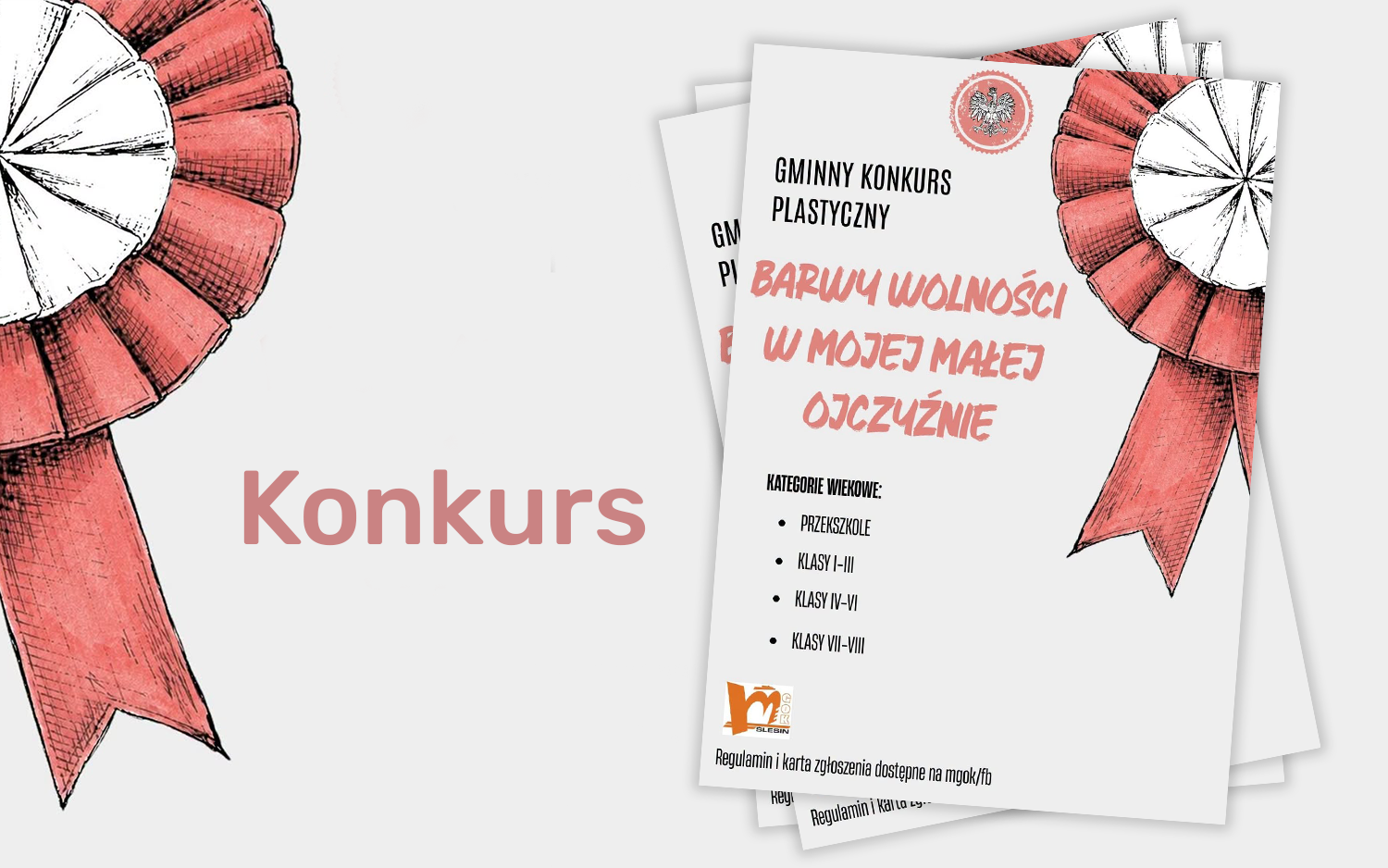 Konkurs ,,Barwy wolności w mojej małej Ojczyźnie"